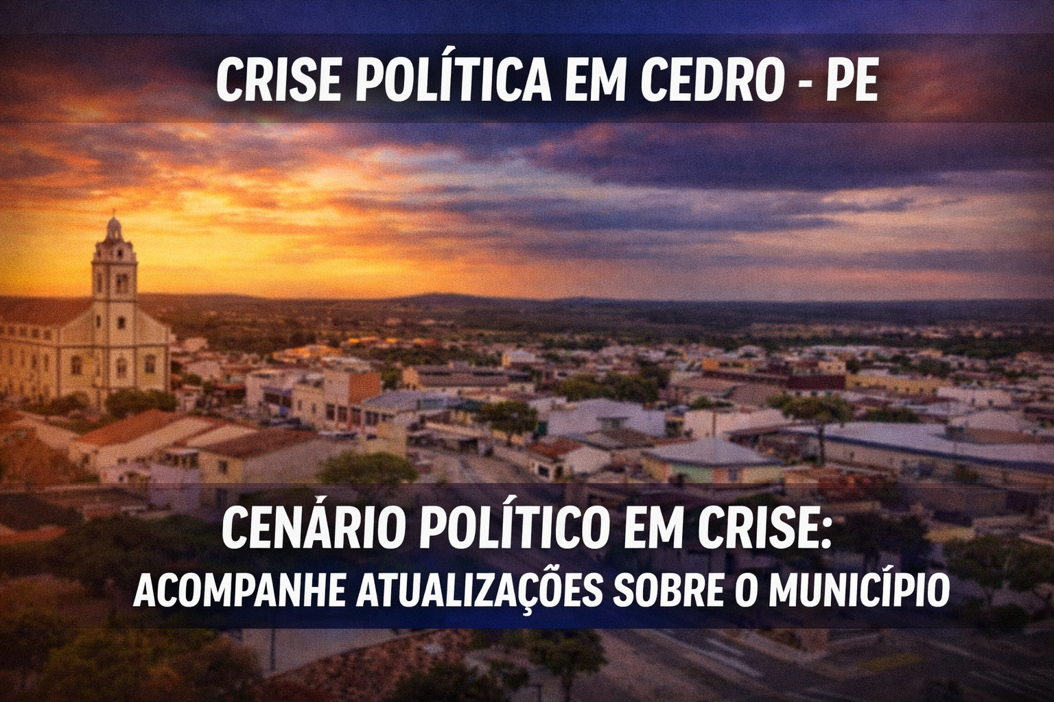 Crise política em Cedro (PE): oposição ganha destaque após fala de Neguinho de Zé Arlindo